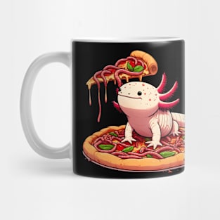 Axolotl pizza party Mug